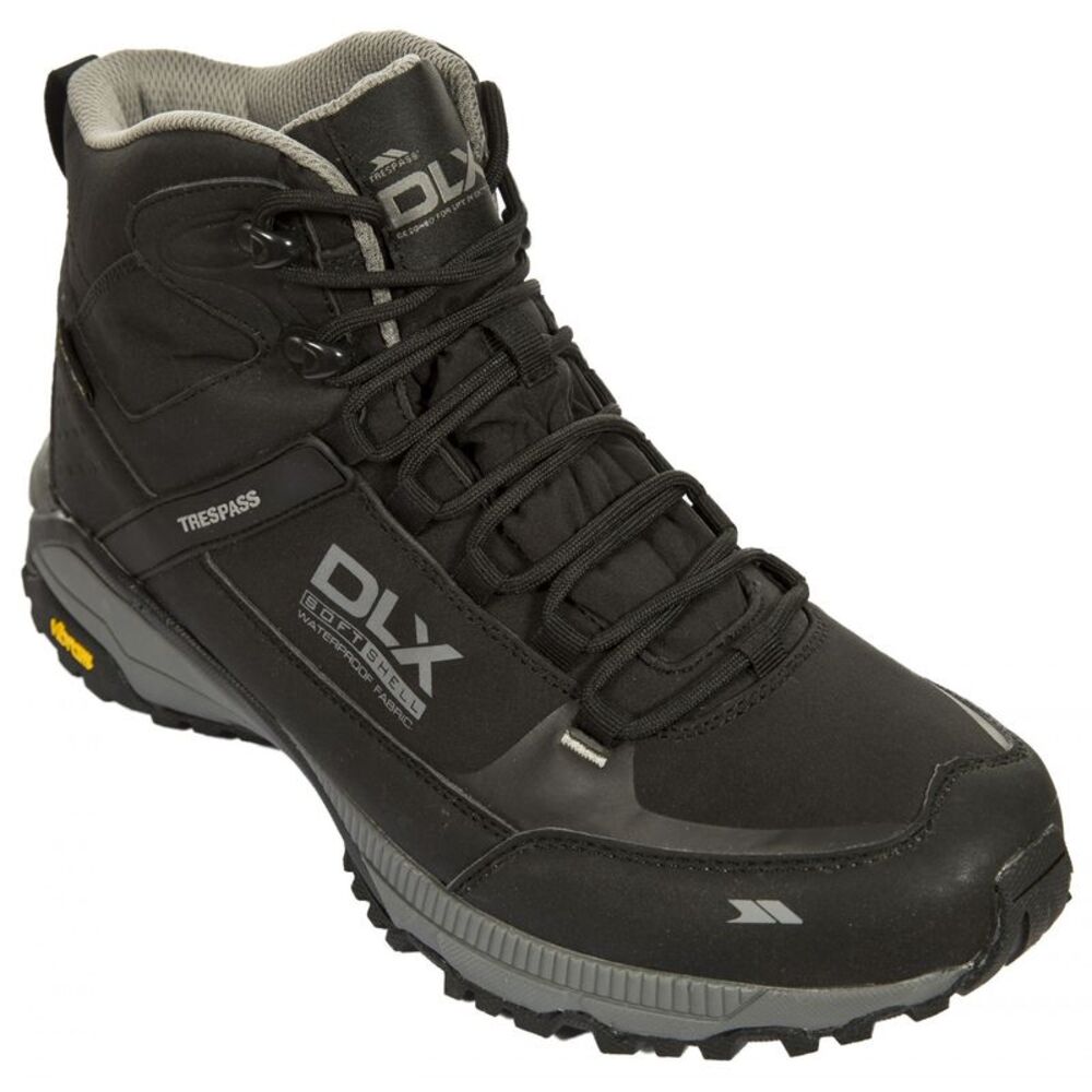 Trespass Mens Renton Waterproof Walking Boots / Black